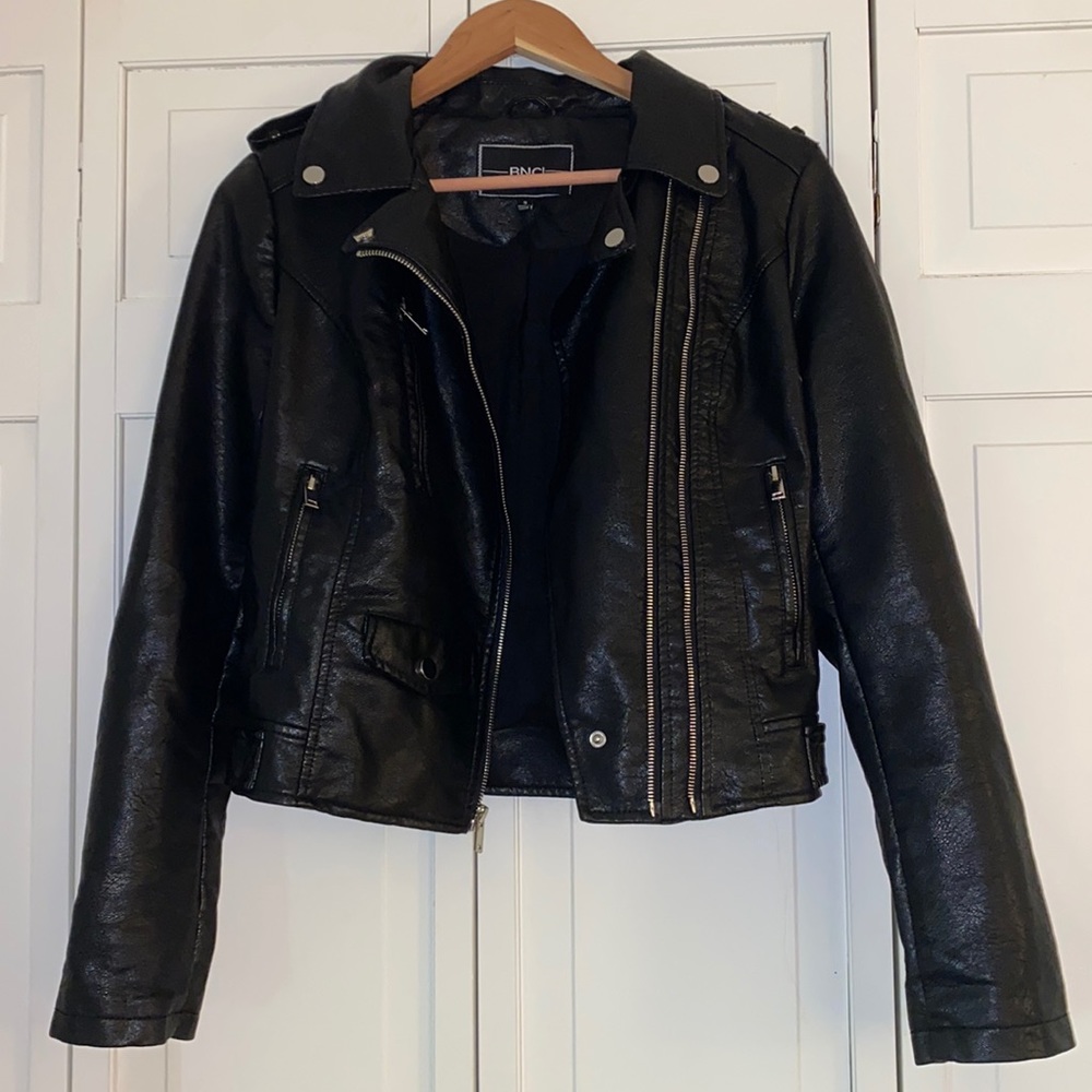 BNCI faux leather jacket